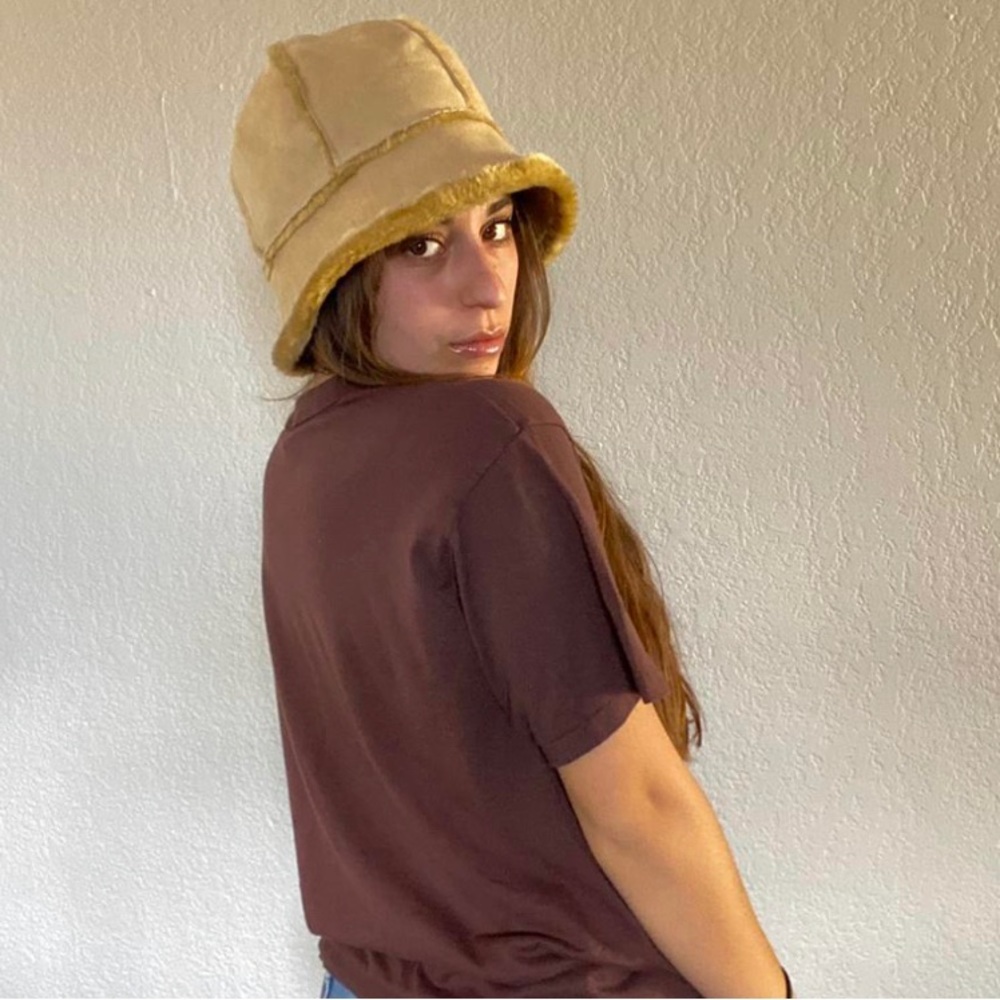 Vintage Fur Bucket Hat
